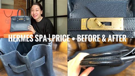 hermes bag spa